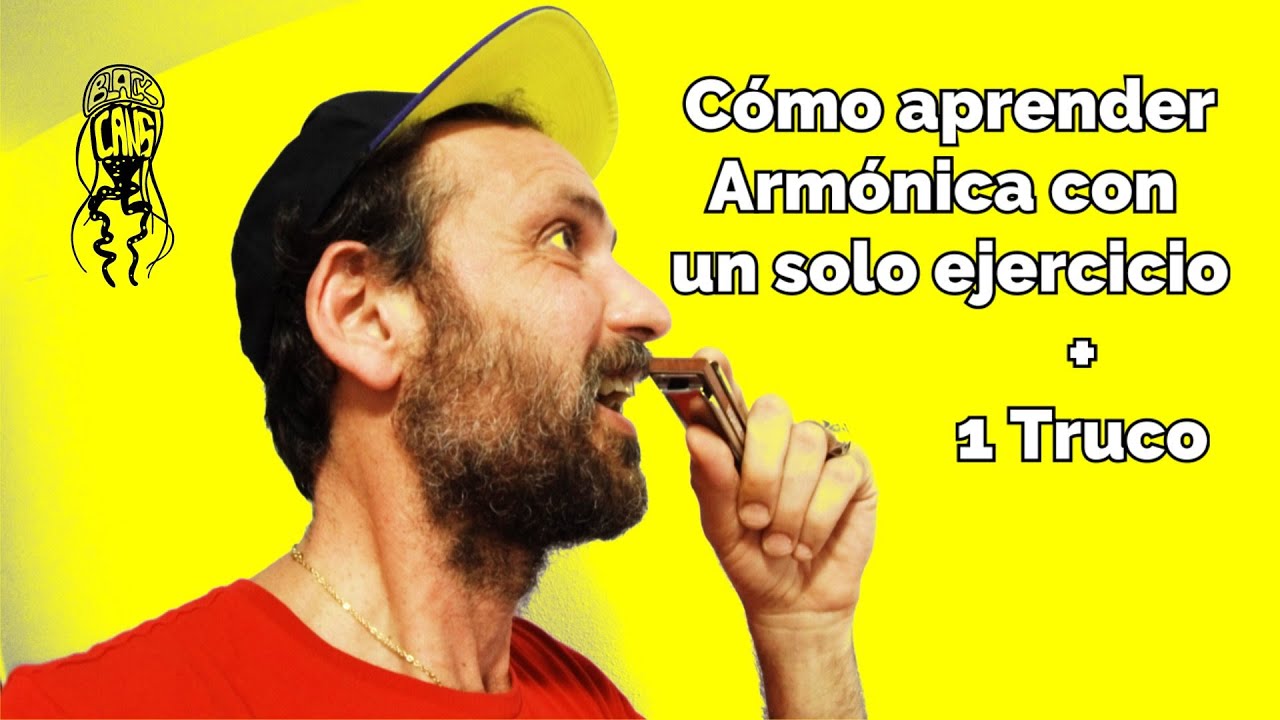 C&Oacute;MO APRENDER A TOCAR LA ARM&Oacute;NICA (Blues Harp) con un solo F&Aacute;CIL EJERCICIO (lick)