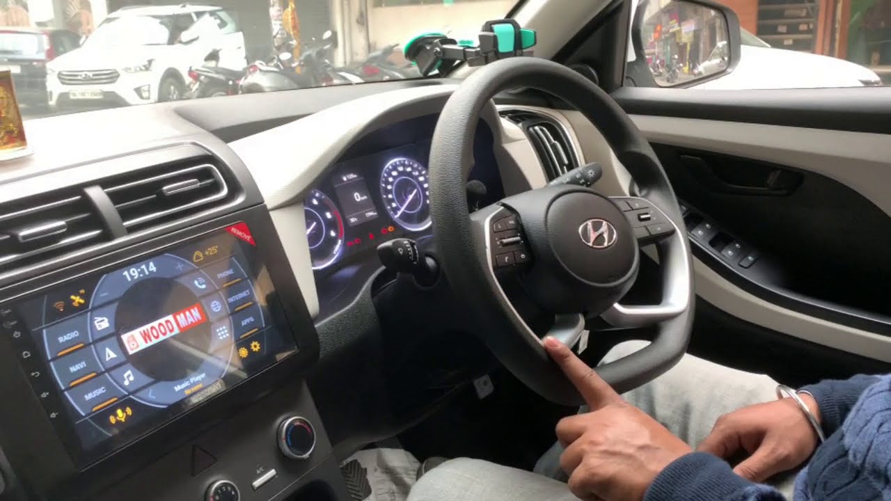 Hyundai Creta 2021 Android Music System by Woodman Review | Modified Hyundai Creta E 2021 Top Model