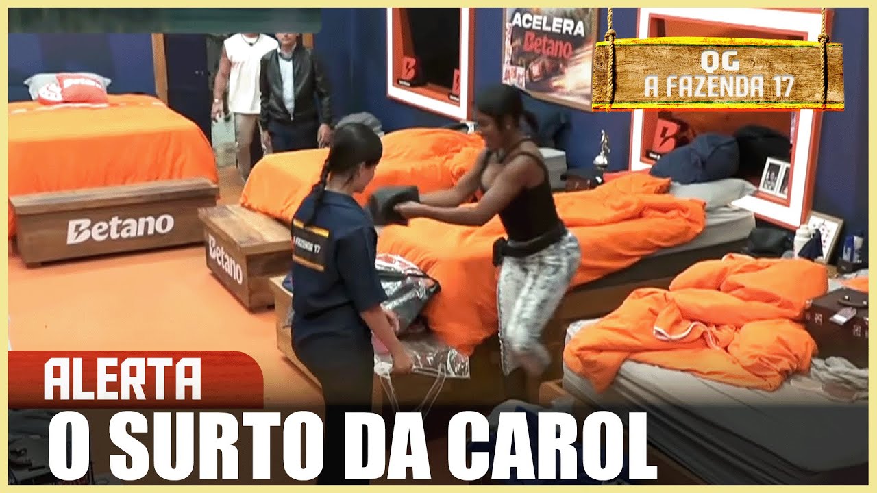 APÓS BRIGA NA SALA, CAROL JOGA OBJETOS DE DUDA NO CHÃO