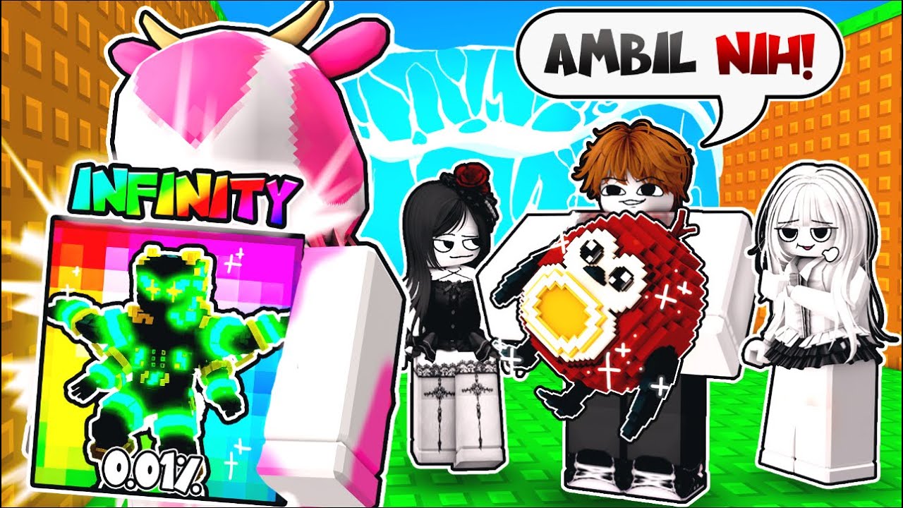 SOCIAL EXPERIMENT!! MOMON PURA-PURA JADI NOOB di TSUNAMI BRAINROT @BANGJBLOX 
