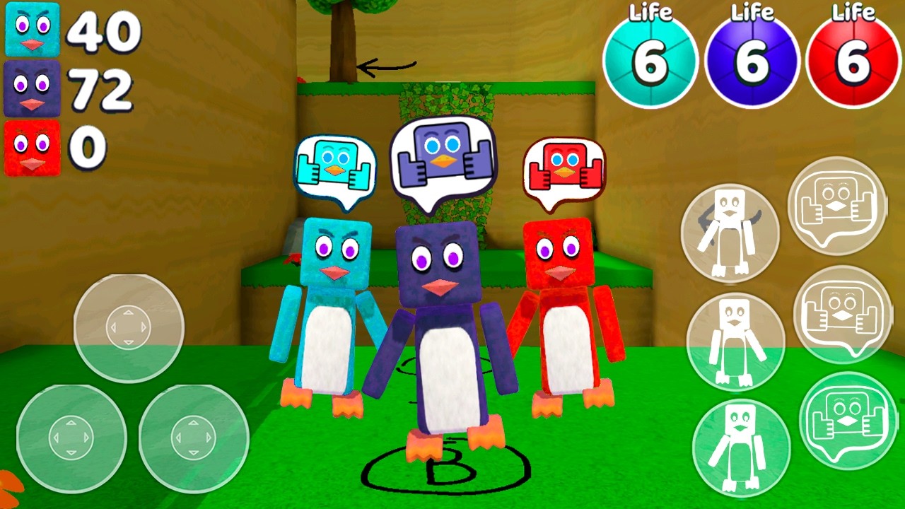 Sekelompok Penguin Warna-warni Baru! - Super Bear Adventure Gameplay Walkthrough