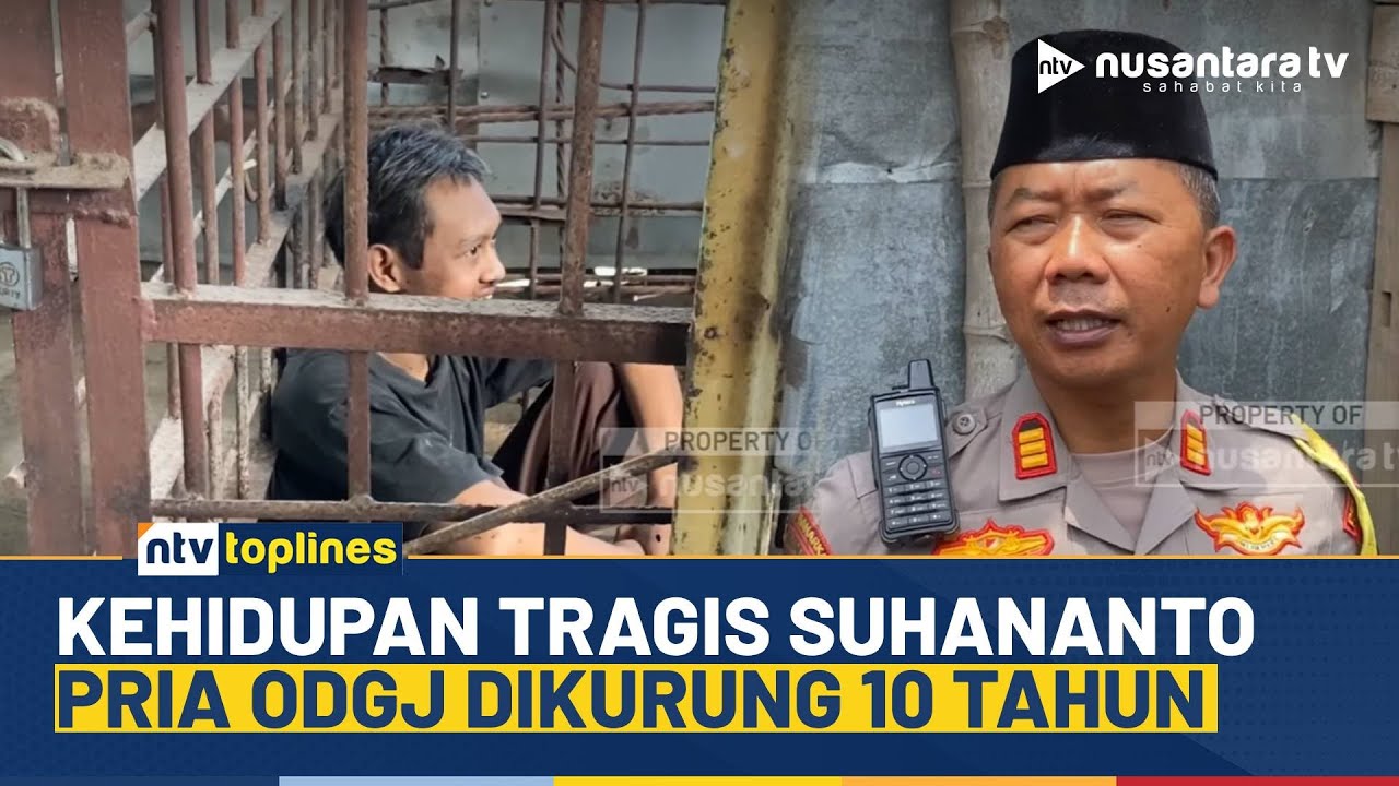 Ancam Bunuh Orang Tua yang Renta, Suhananto 10 Tahun Dikurung dalam Kandang | NTV TOPLINES