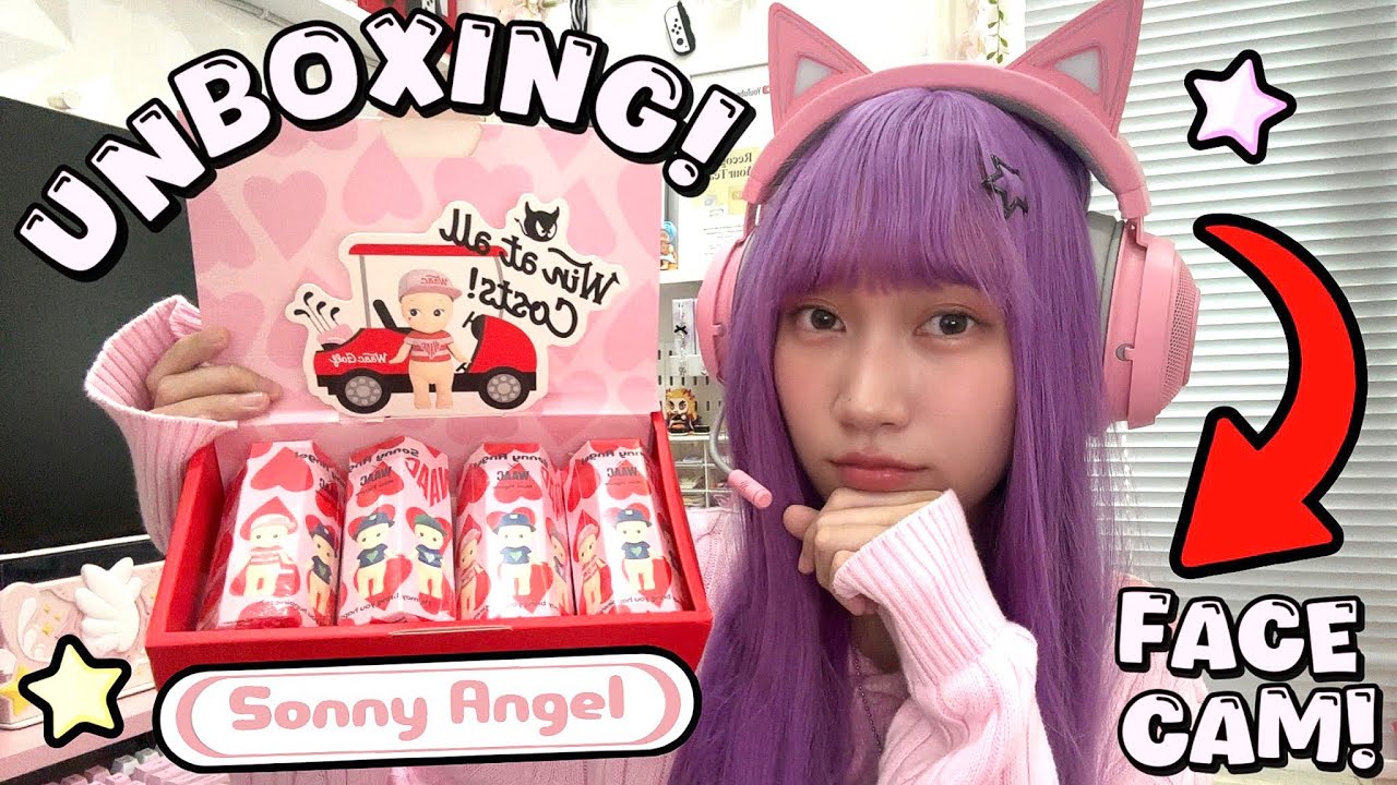 UNBOXING DI REAL LIFE FIGURE SONNY ANGEL WAAC SERIES! - FACE CAM💜