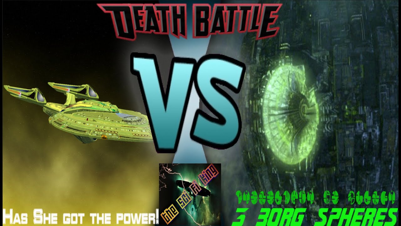 U.S.S Enterprise H VS 3 Borg Spheres |   Resistance Is Futile! |