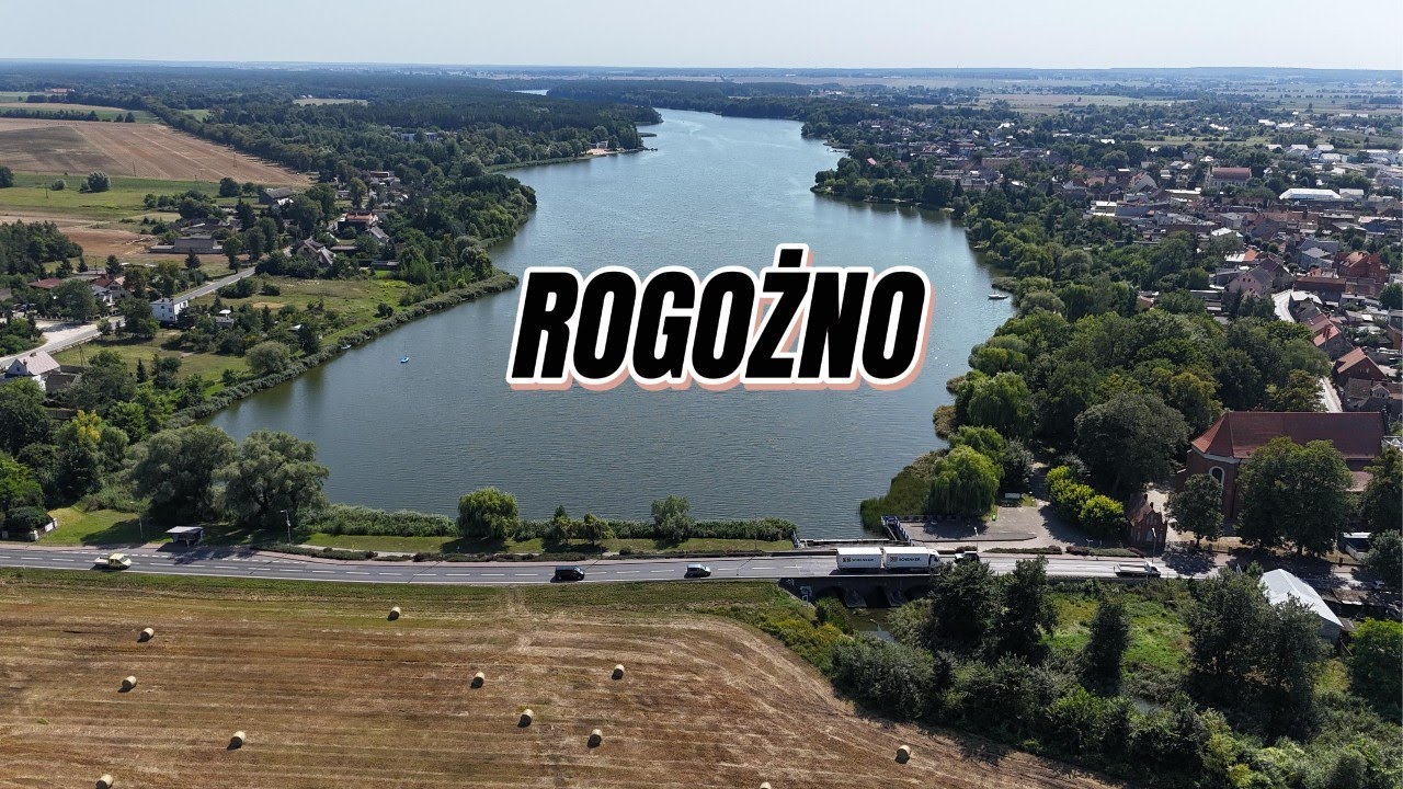 Rogoźno POLSKA Z DRONA