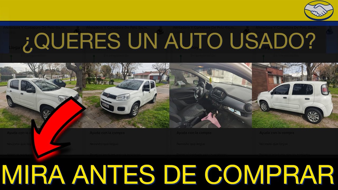 COMO COMPRAR UN AUTO USADO Y EVITAR QUE TE ENGAÑEN - Fiat UNO Attractive - Amarante Detailing