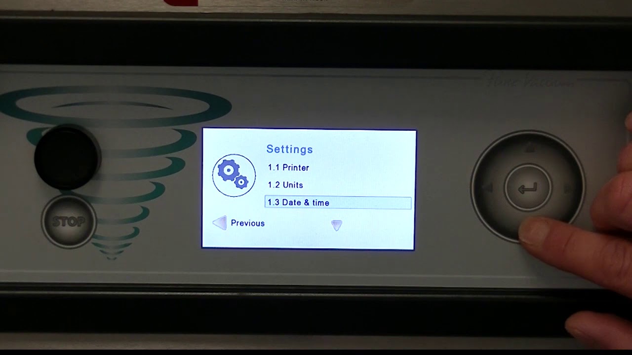 Henkelman ACS  Control (start up settings)