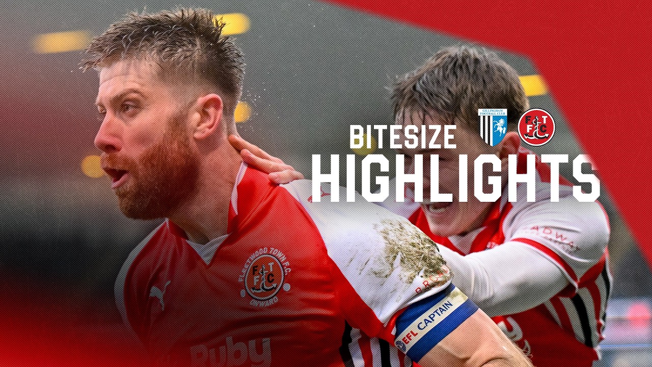 Bitesize Highlights: Gillingham 1-1 Town