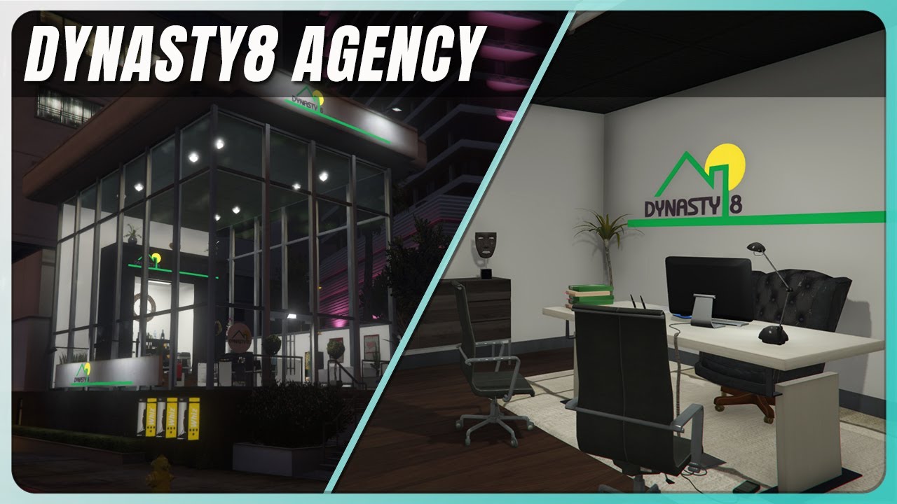 MLO Dynasty8 Agency V2 by GigZ #fivem GTAV Map interior