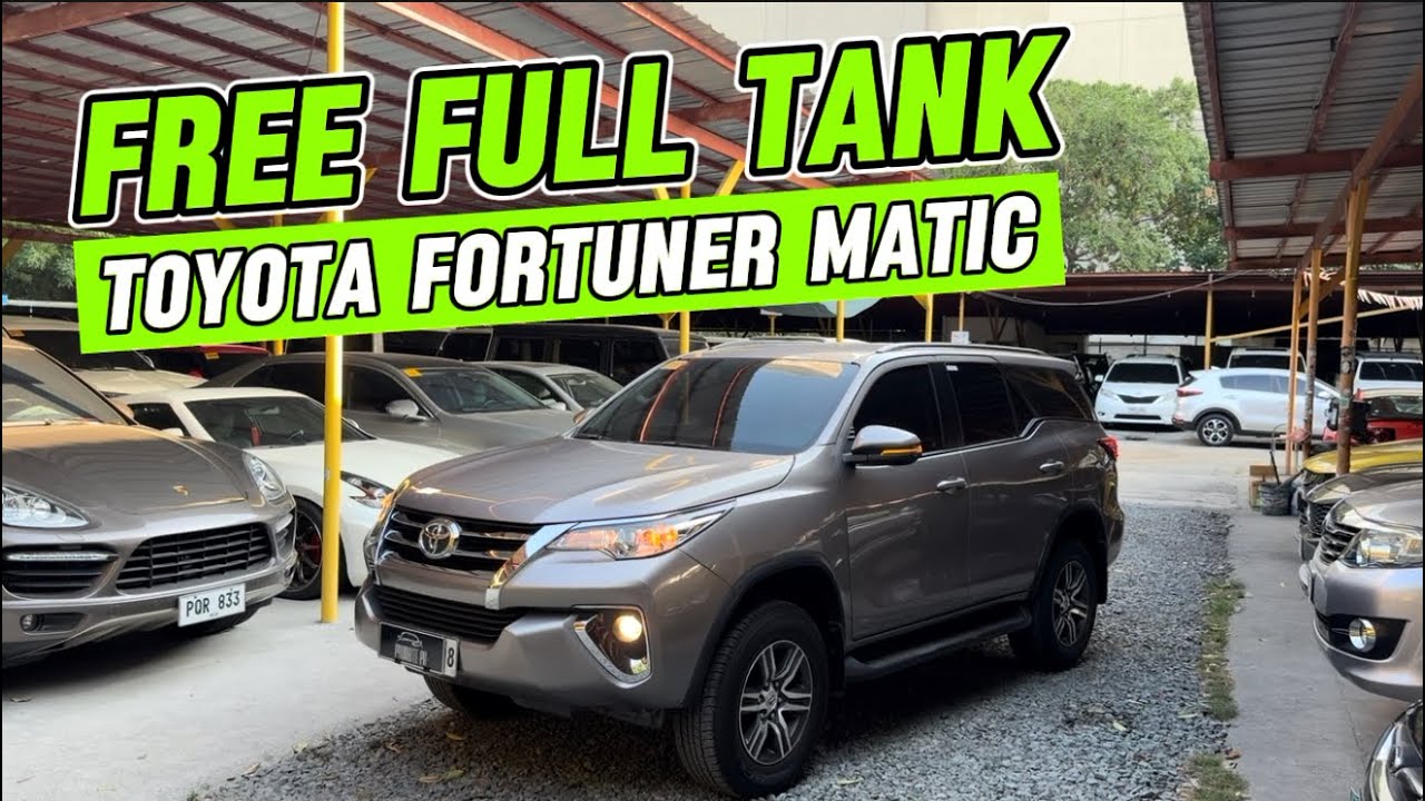 FREE FULL TANK OF DIESEL.. MABABAN PRESYO NG SUV TOYOTA FORTUNER