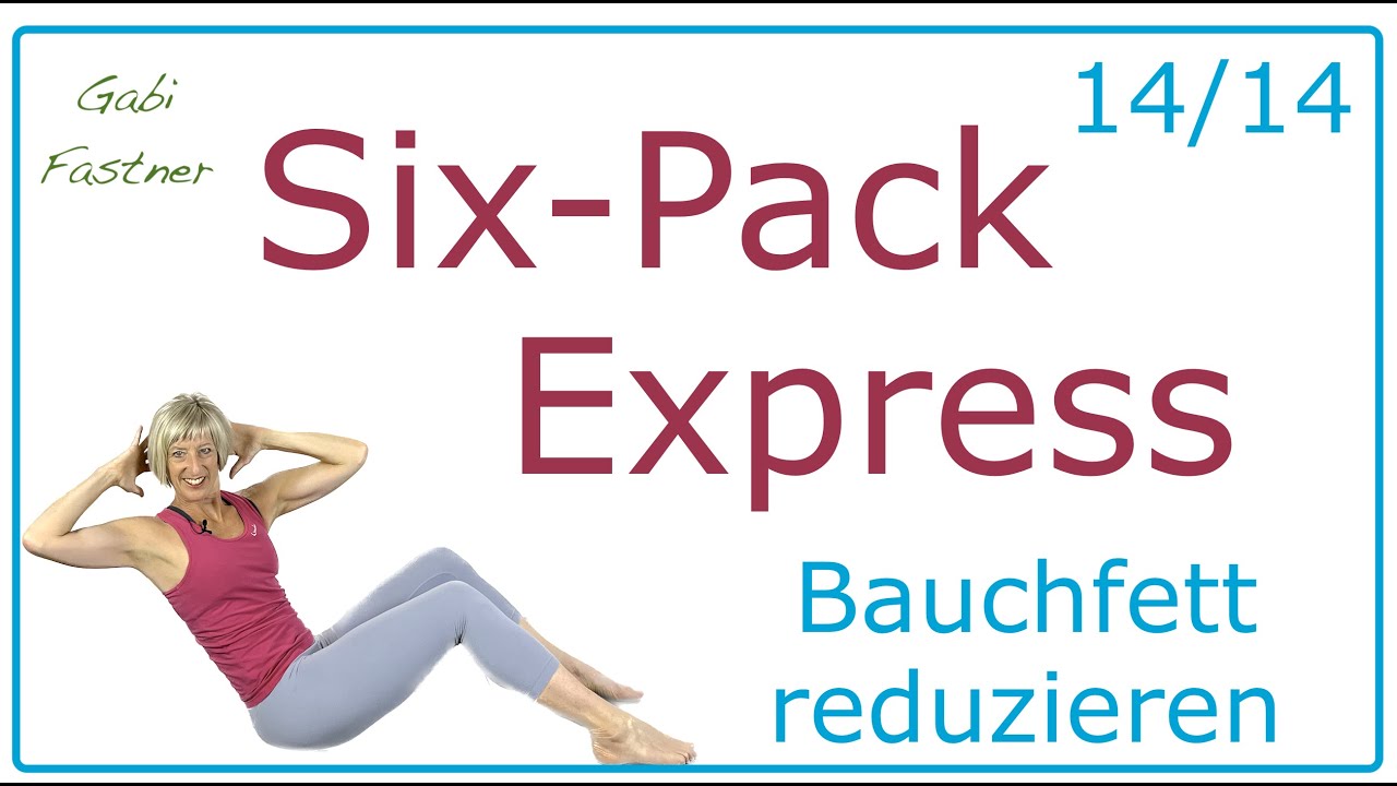 14/14❗️20 min. sixpack express | kurz und intensiv | ohne Geräte, auf der Matte