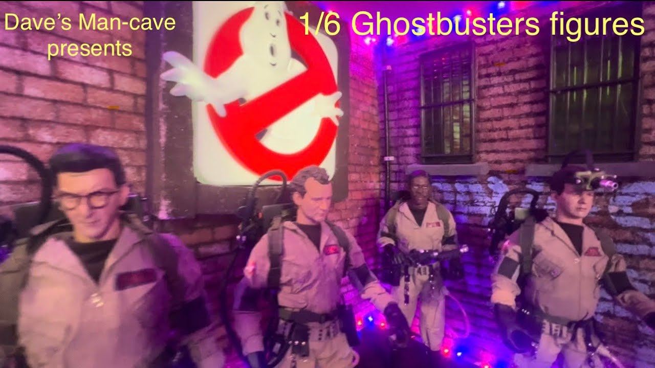 1/6 scale Ghostbuster figures