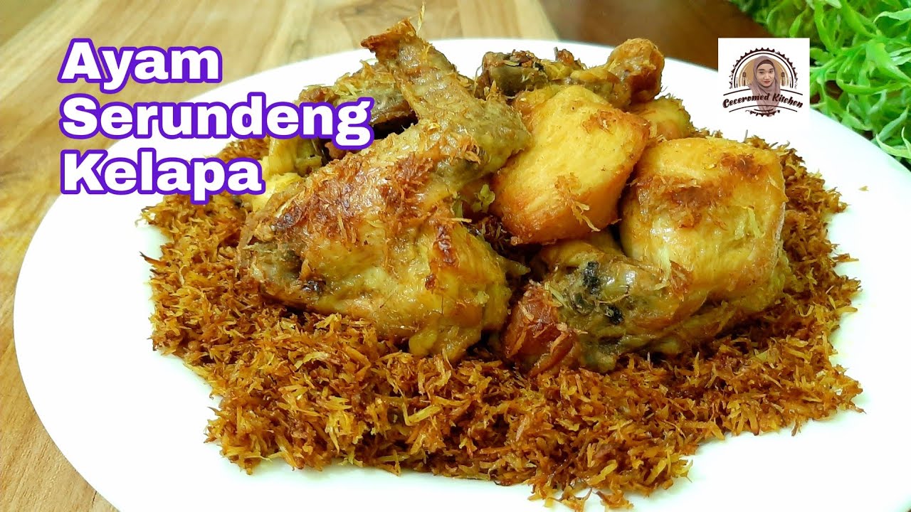 Ayam Serundeng Kelapa, Asin Gurih, Nggak Heran Banyak yang Jual