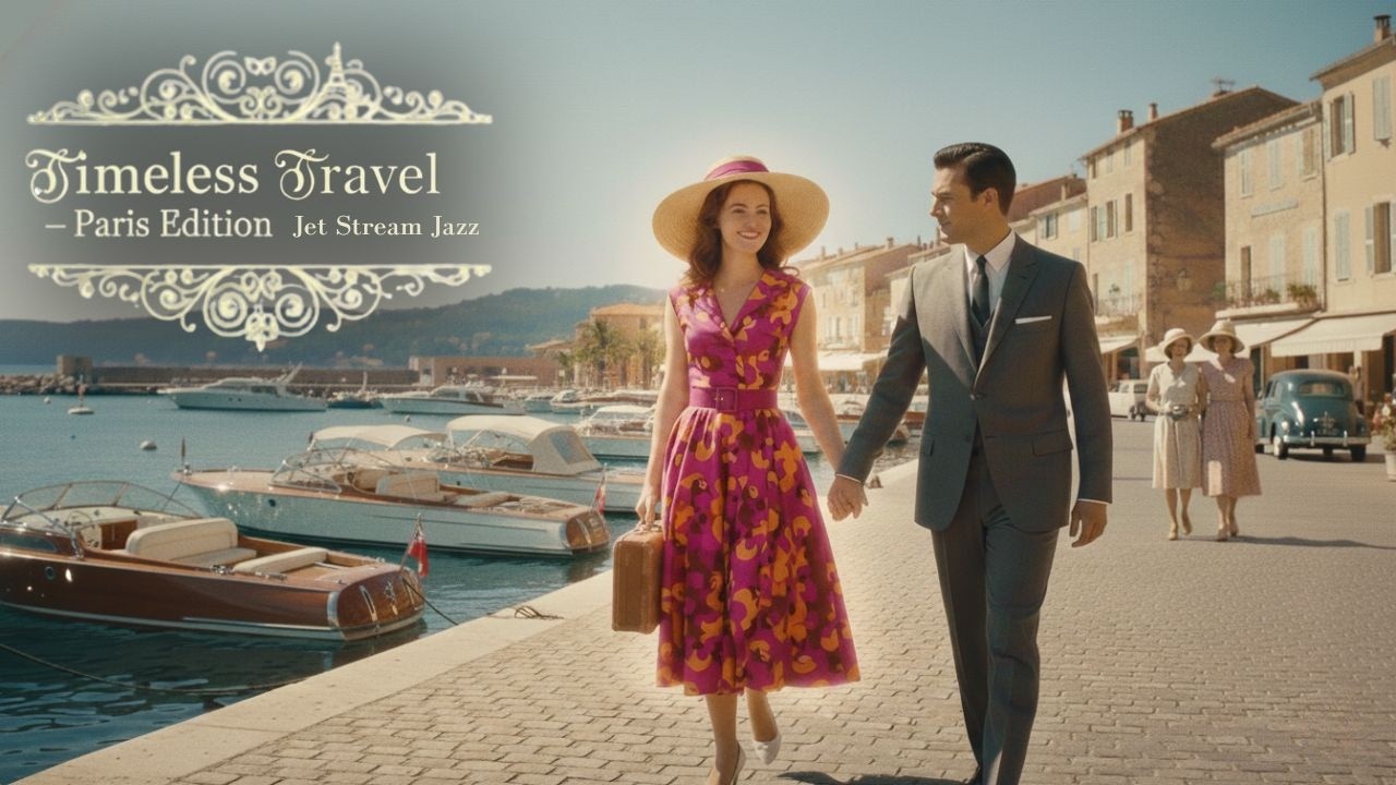 Timeless Journey Riviera 1960s 60s Lounge Jazz for Coastal Daydreams Luxury Unwinding by the Harbor
