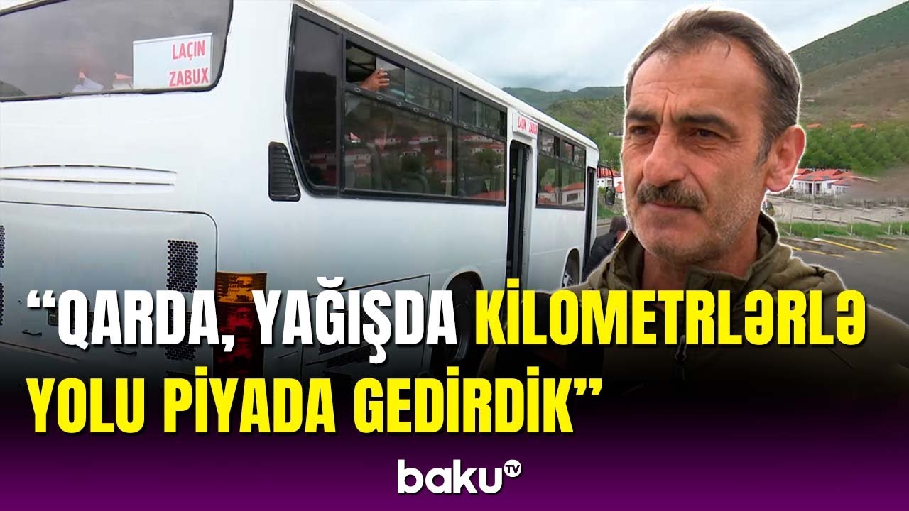 32 ildən sonra Laçında avtobus xətti açıldı | Sakinləri sevindirən xəbər