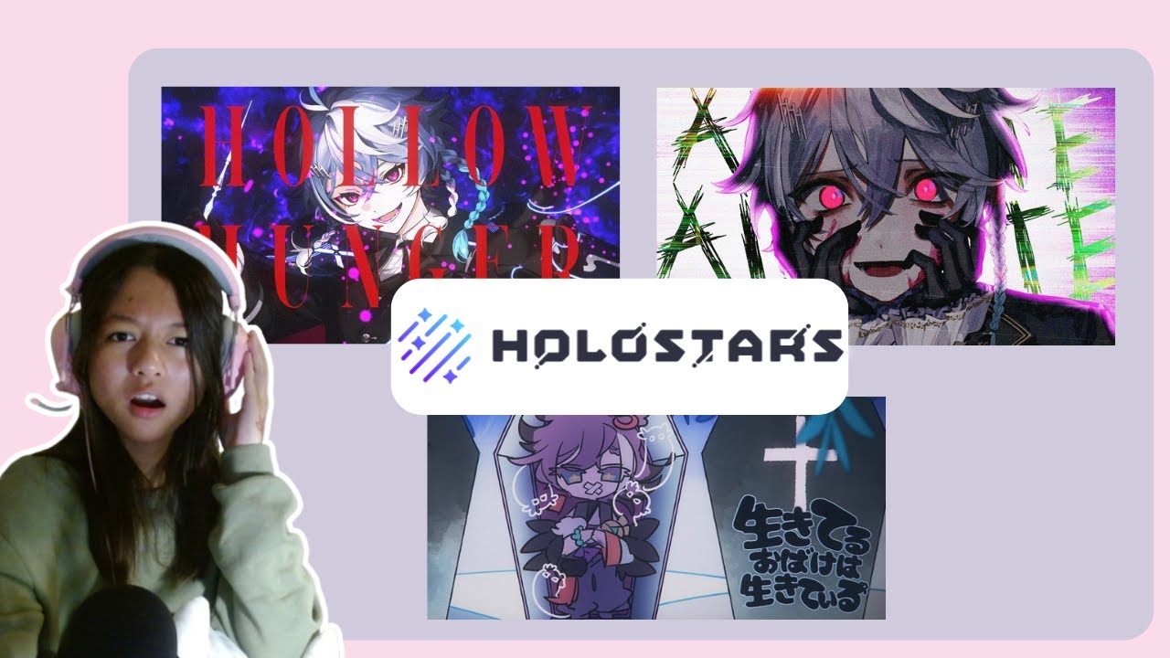 Holostars Covers REACTION Living ghost is alive Hakka/HOLLOW HUNGER &Aishite Aishite Aishite OCTAVIO