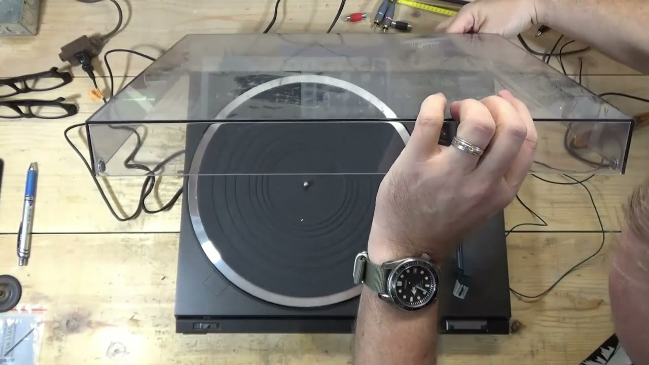 Technics SL BD10 Turntable Evaluation and Dust Cover Polish