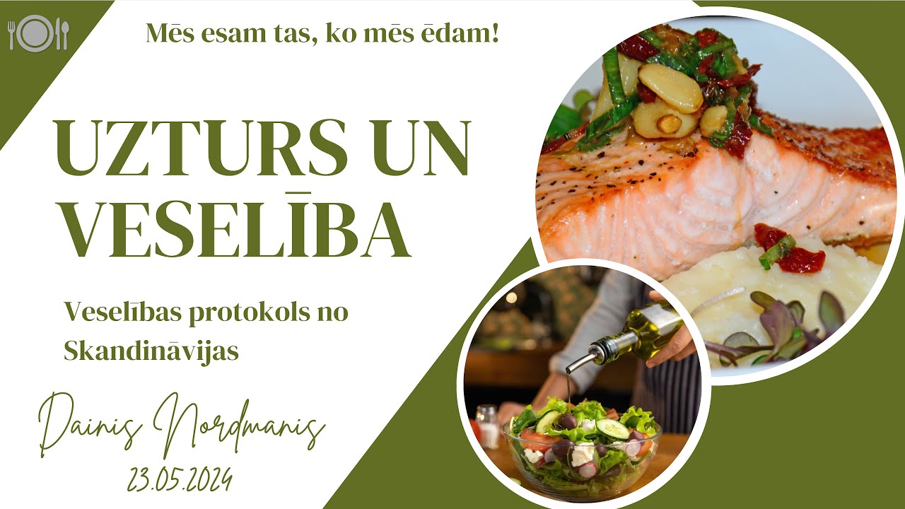 Uzturs un veselība -Veselības protokols no Skandināvijas- Dainis -23.05.2023 LV