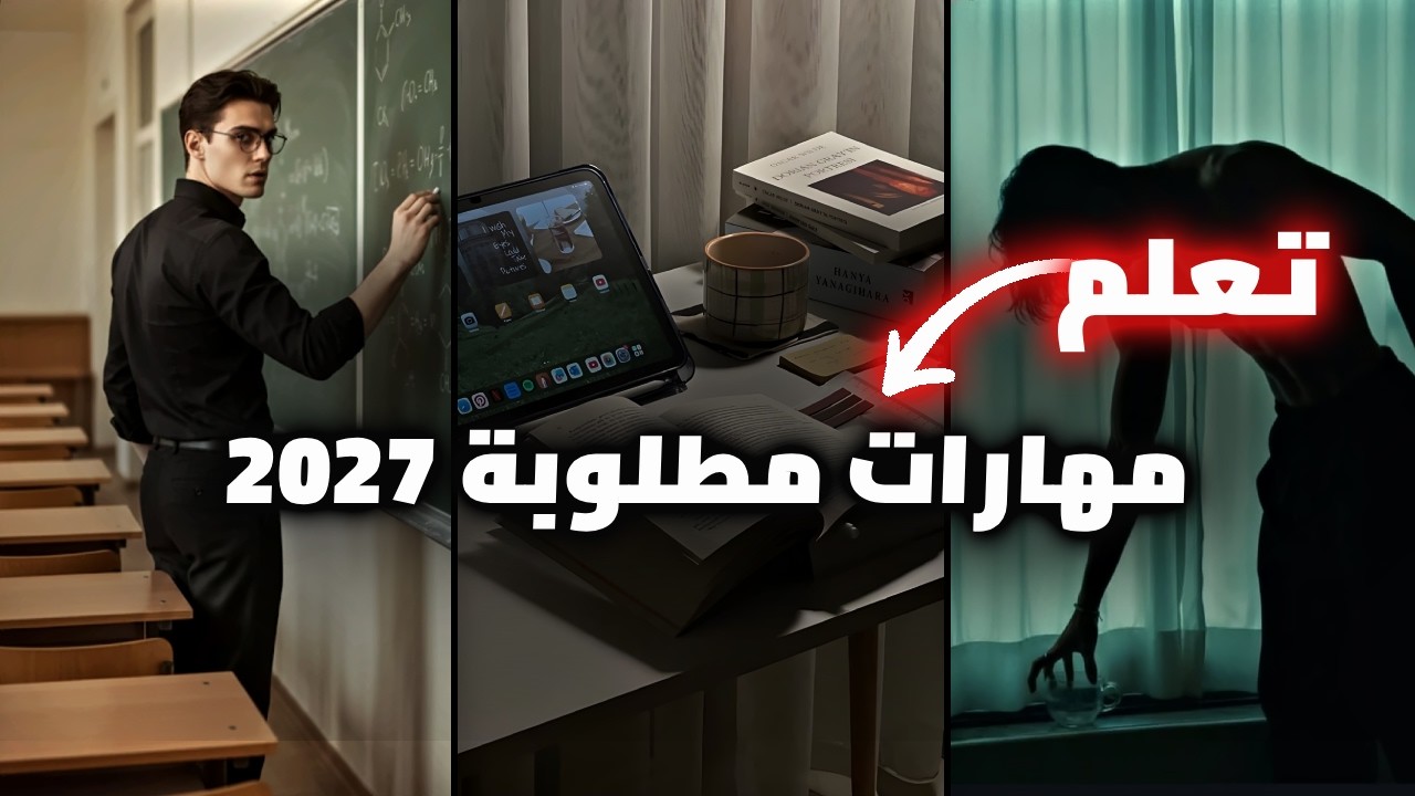 ثلاث مهارات مجانية ⚡غيرت حياتي