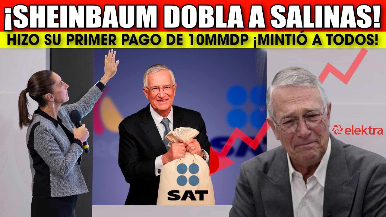 🇲🇽🔥MIRA: PARÓ LA MAÑANERA PARA DESMENTIR A SALINAS PLIEGO, ¿NO QUE YA HABÍA PAGADO TODO? URGENTE