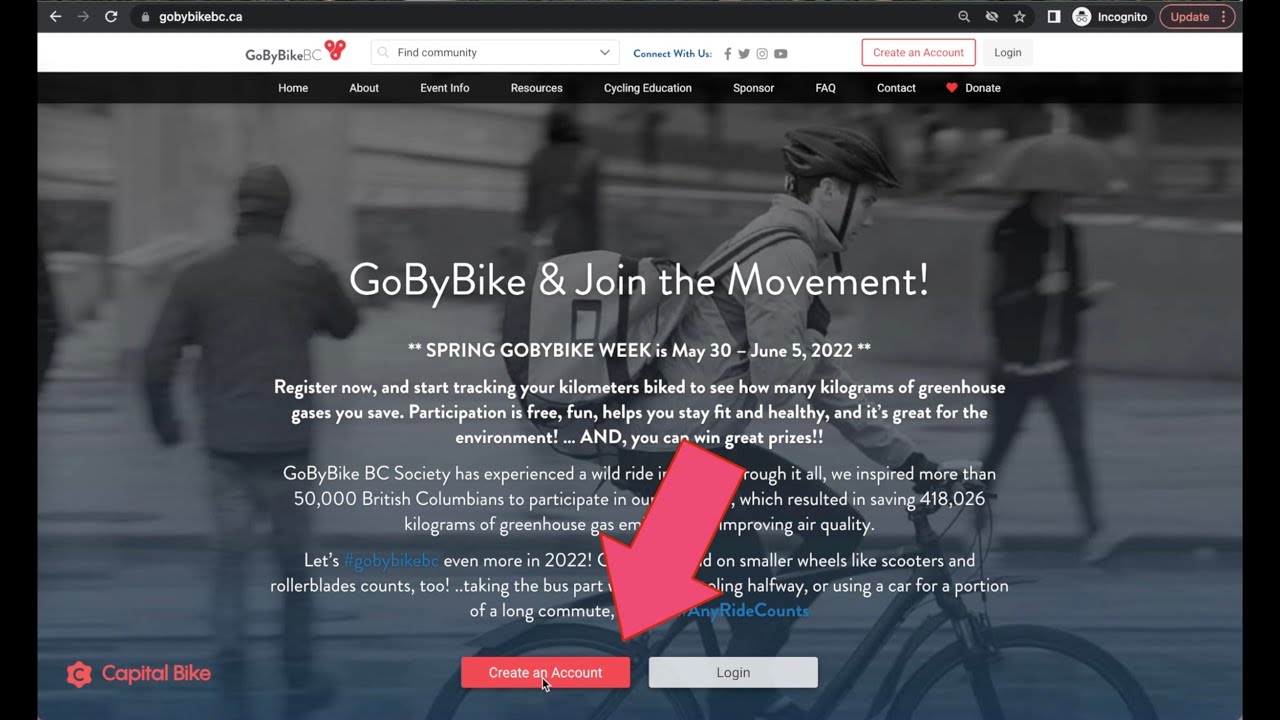 How To Use GoByBikeBC.ca