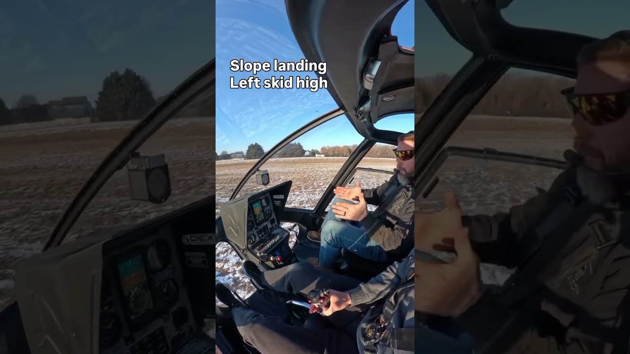 Slope landing left and Right skid high | Jeremiah Griffith 