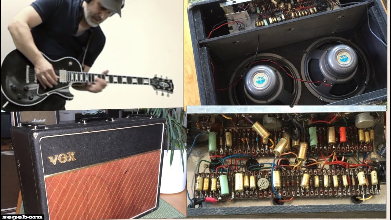 Demo '63 Vox AC15 Twin at FULL VOLUME!