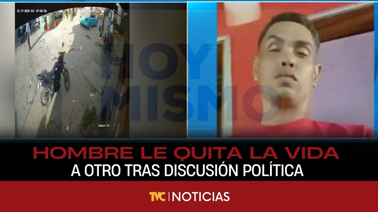 Hombre le quita la vida a otro tras discusi&oacute;n pol&iacute;tica en terminal de buses