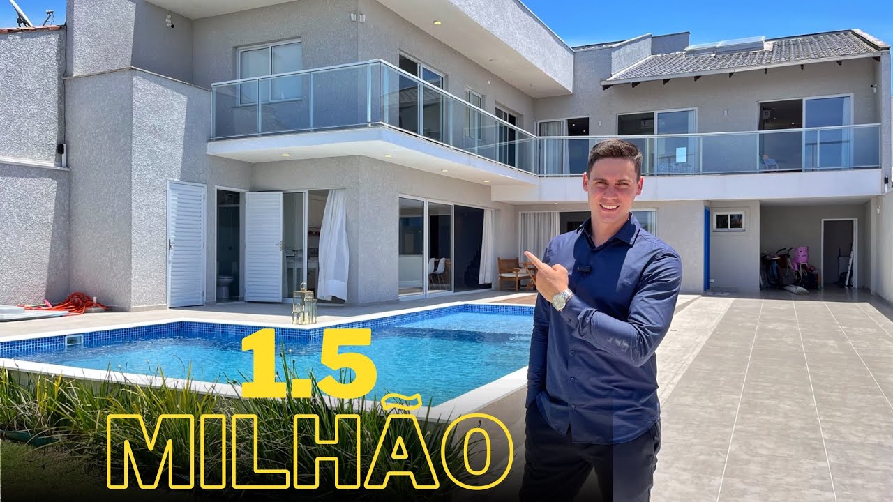 RESIDÊNCIA DESLUMBRANTE COM PROJETO DIFERENCIADO EM GUARATUBA PARANÁ 🙌🏻🤩