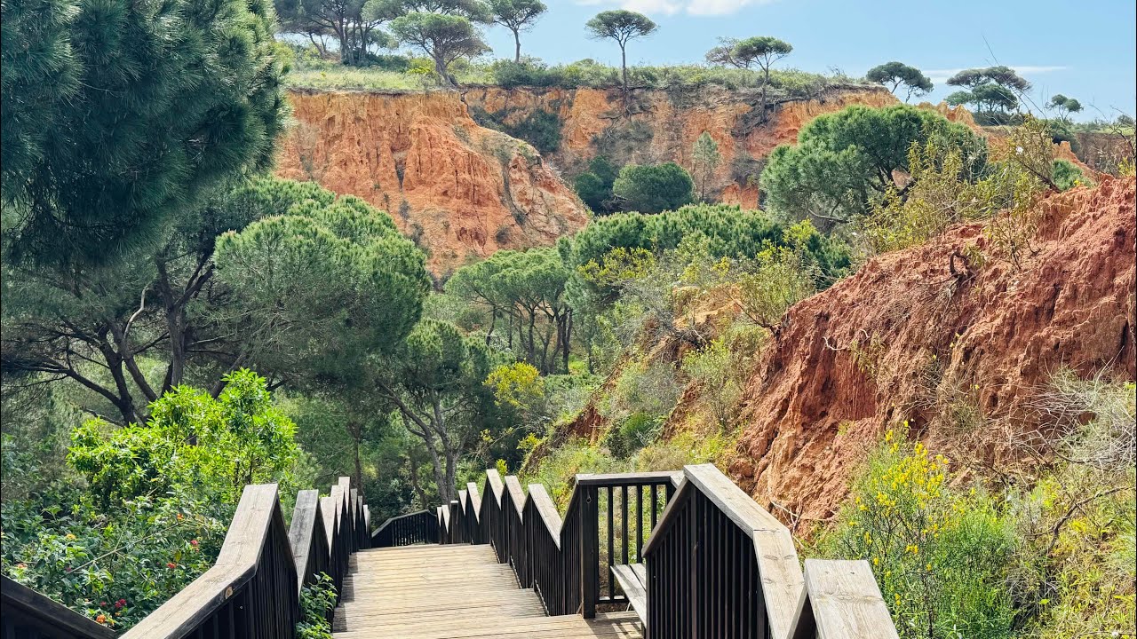 Olhos de Agua Beach Tour – Stunning Coastal Walk in Portugal!