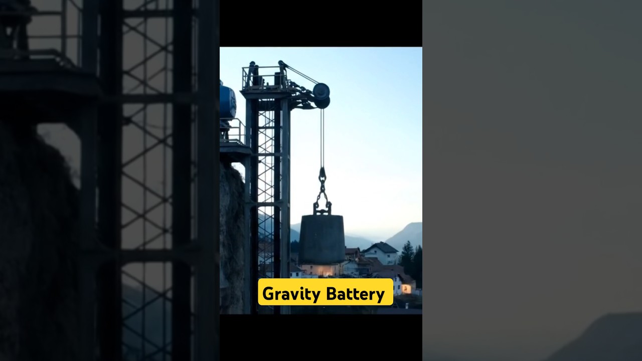 Can gravity battery really be used to store energy?