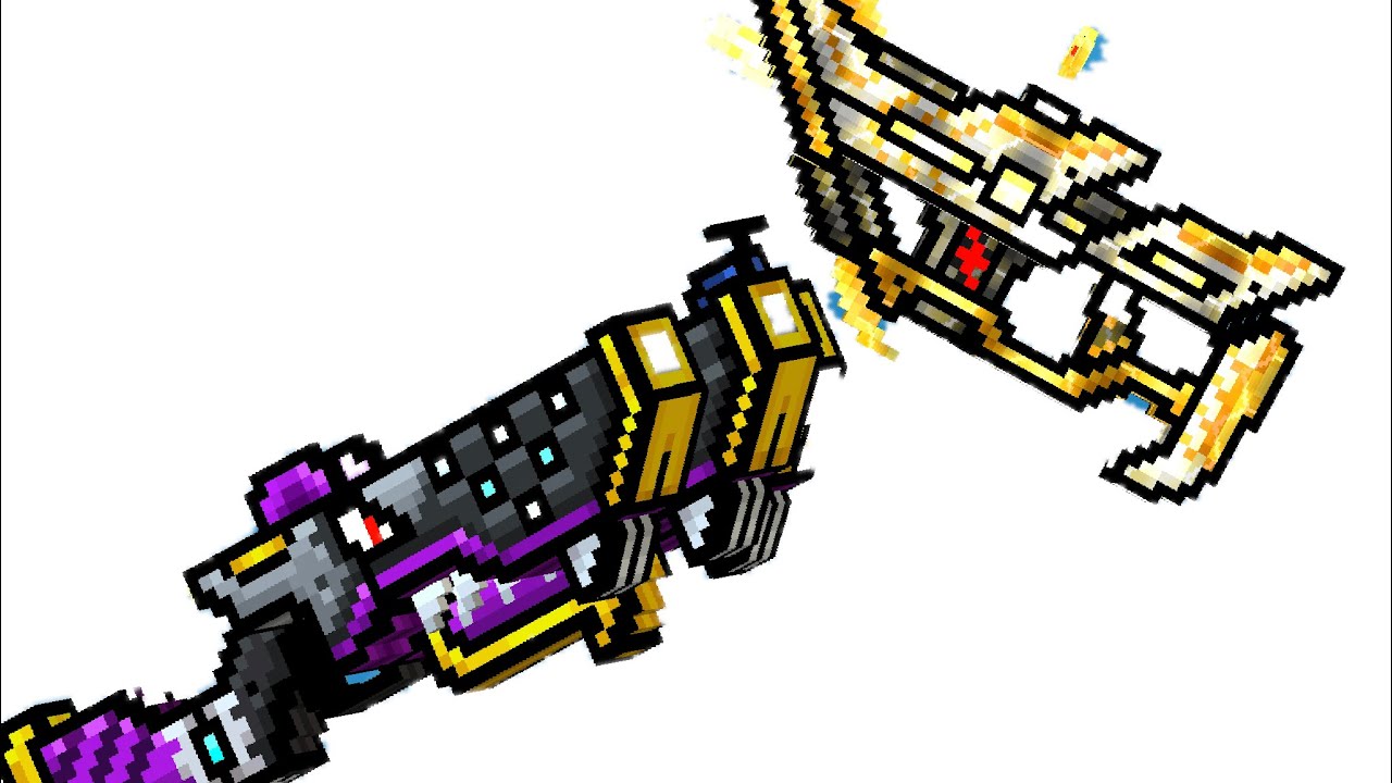 This glitch is weird | pixel gun 3D