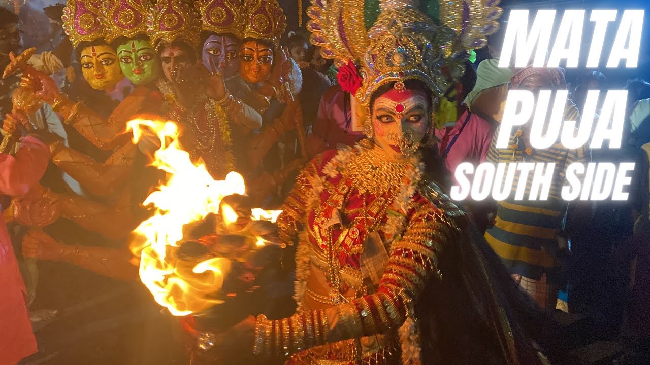 Sri Muthyalamma Mata Puja South Side Kharagpur | Bangla Side Mata Puja