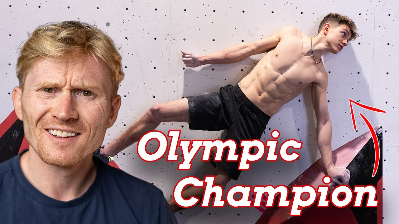I got DESTROYED by the Climbing Olympic Gold Medalist