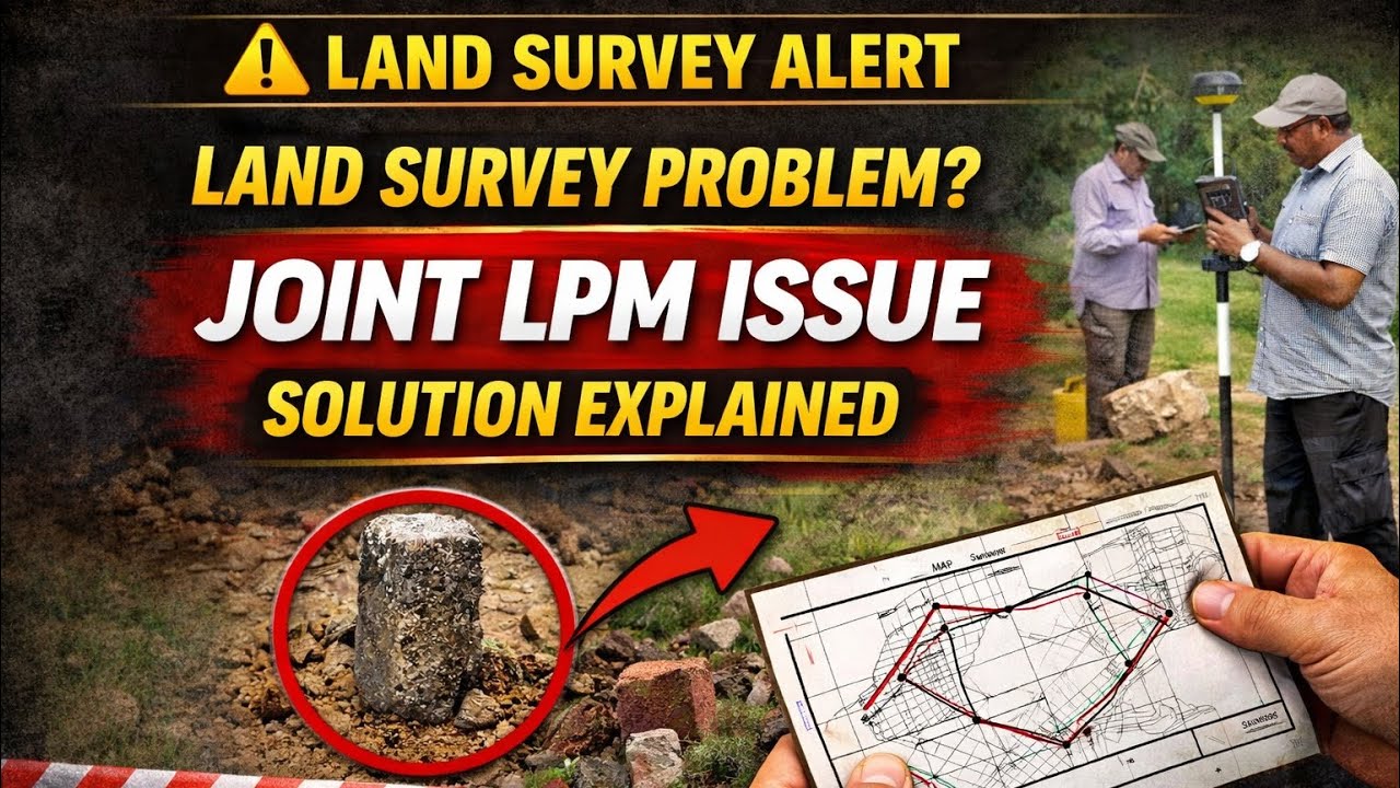 Re-survey joint LPM issues are resolved, no fees, no additional payments required