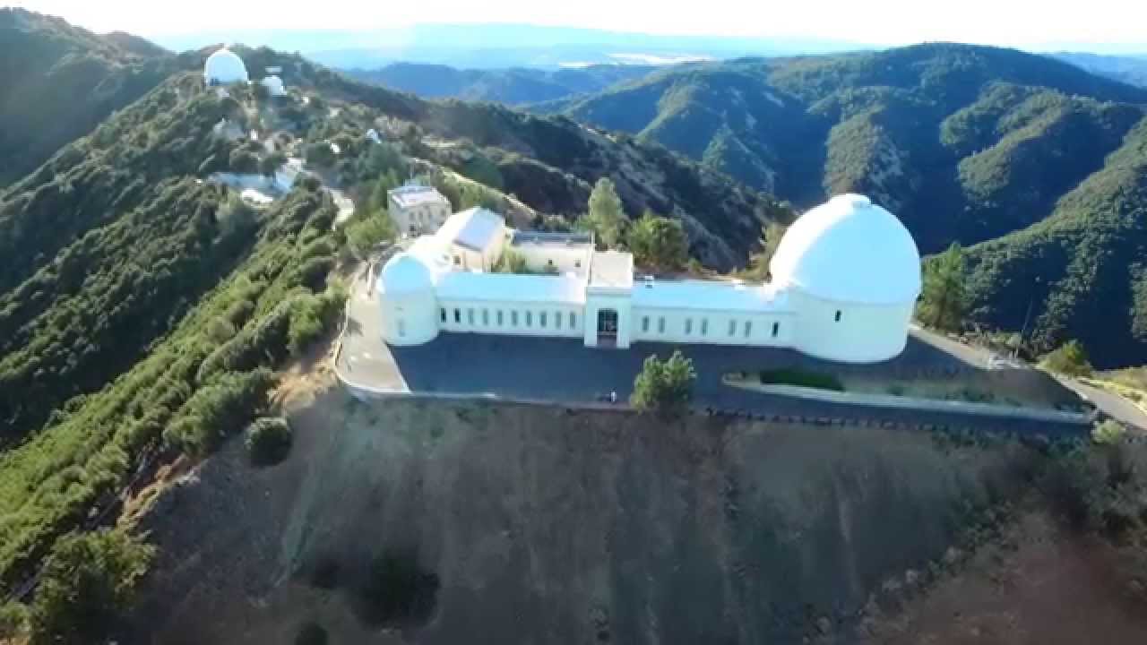 Lick Observatory From the Air