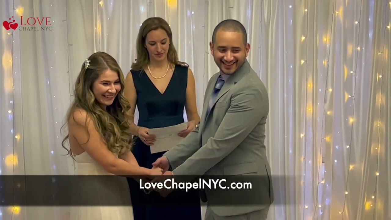 Boda en el Love Chapel NYC