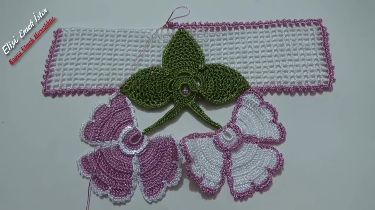 Dostlarınıza da  önereceğiniz KARANFİL Havlu Kenarı Modelimle sizlerleyim! #crocheting