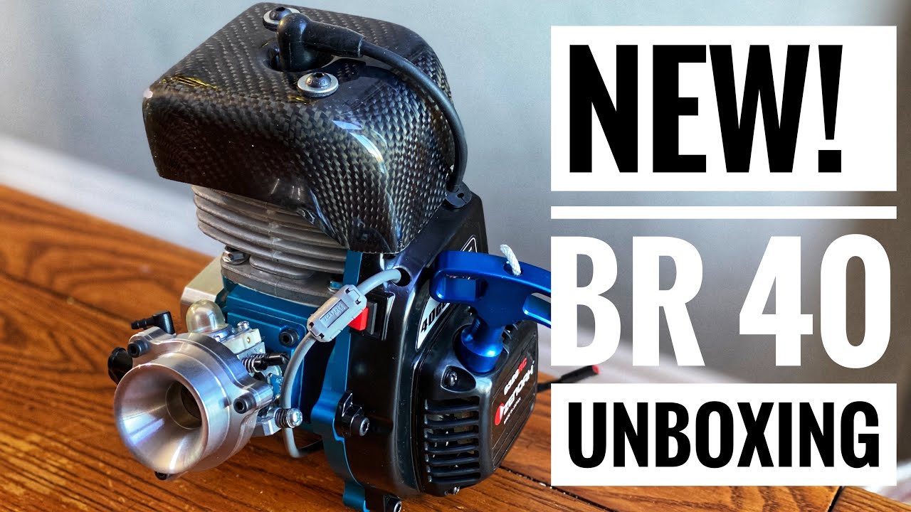 Bartolone Racing! - NEW BR 40cc Reed Engine UNBOXING! Big Bore Engine - Smith RC Studios