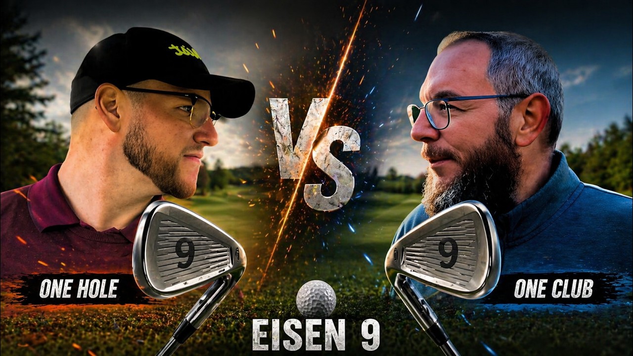 Wir spielen ein komplettes Golfloch – aber nur mit EINEM Schläger