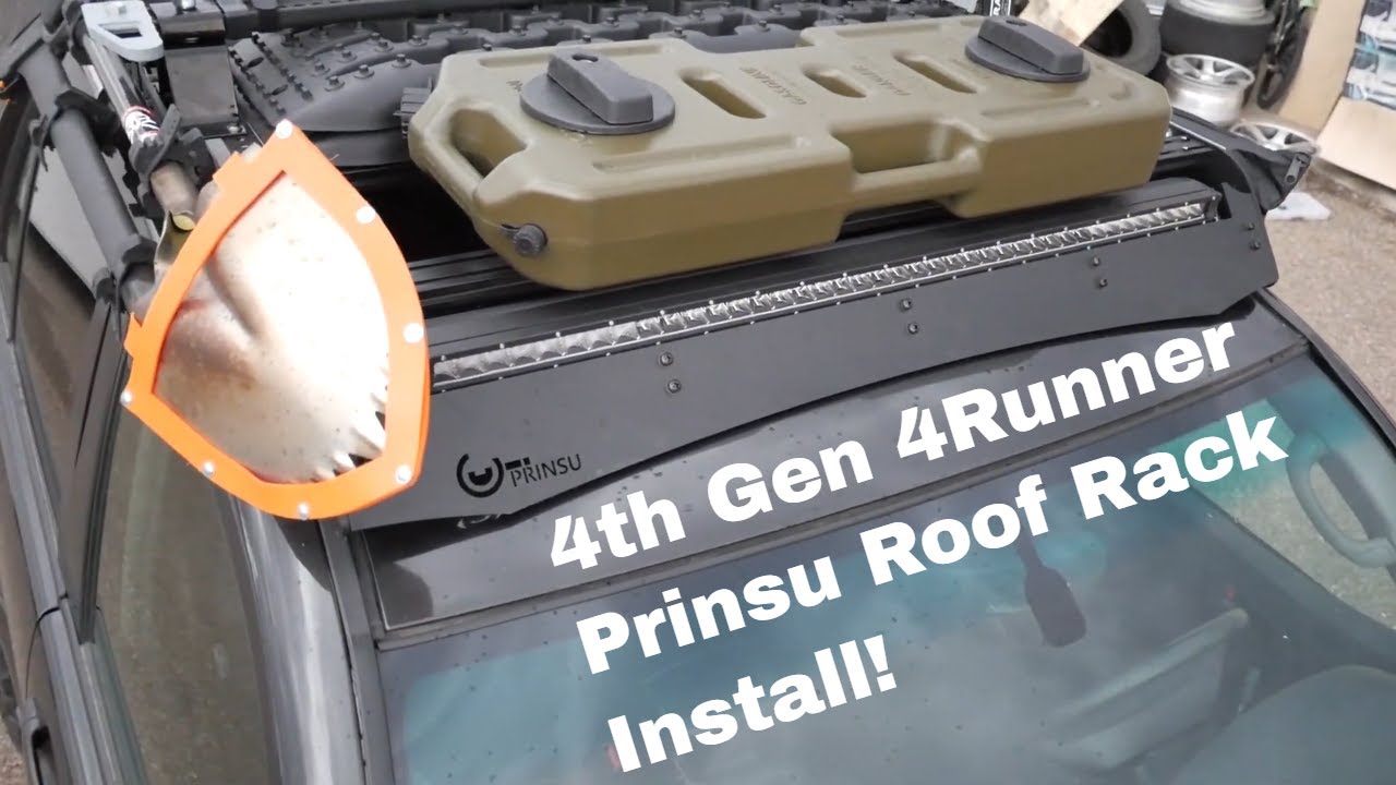 4th Gen Toyota 4runner Prinsu rack install 2003-2009