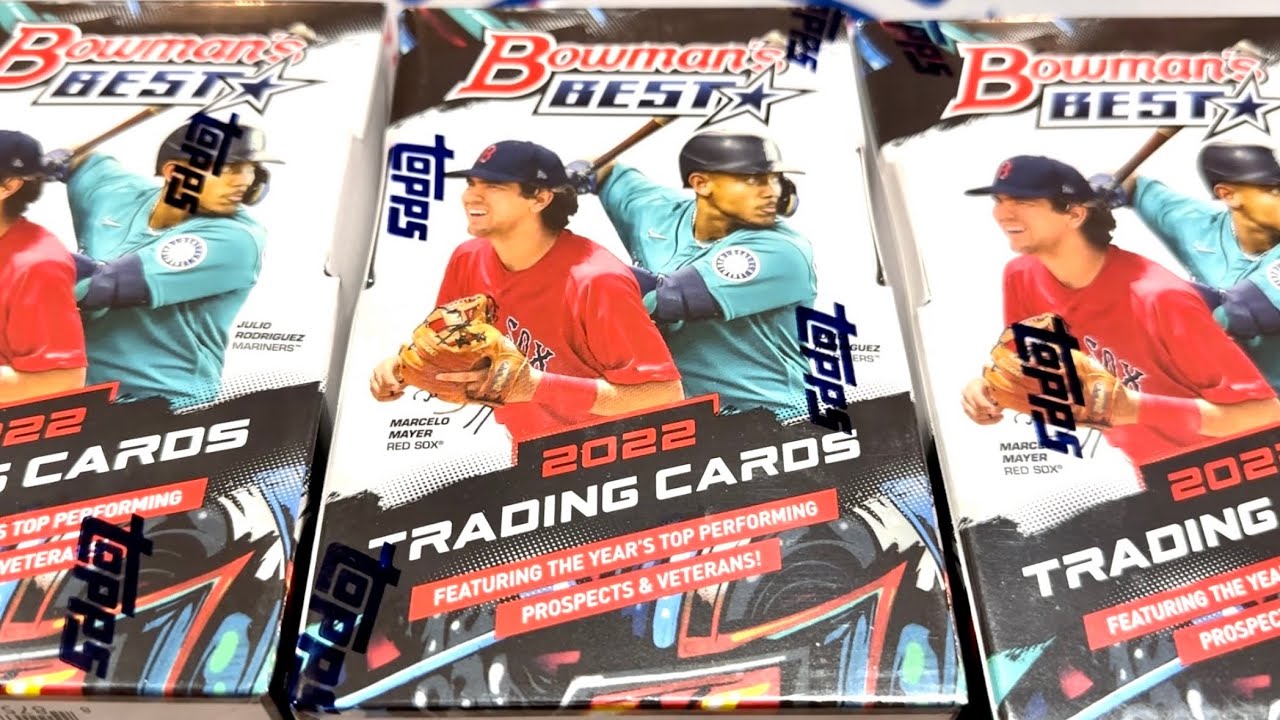 NEW RELEASE!  2022 BOWMAN’S BEST BASEBALL CARDS!