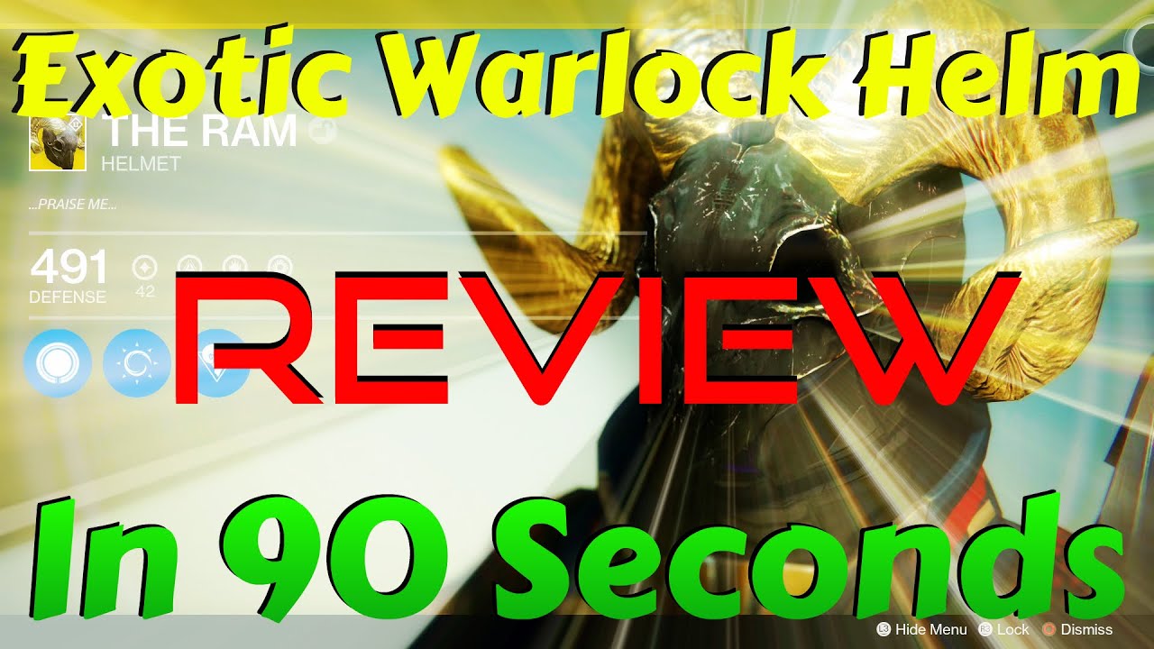 Destiny Exotic Review In 90 Seconds: 