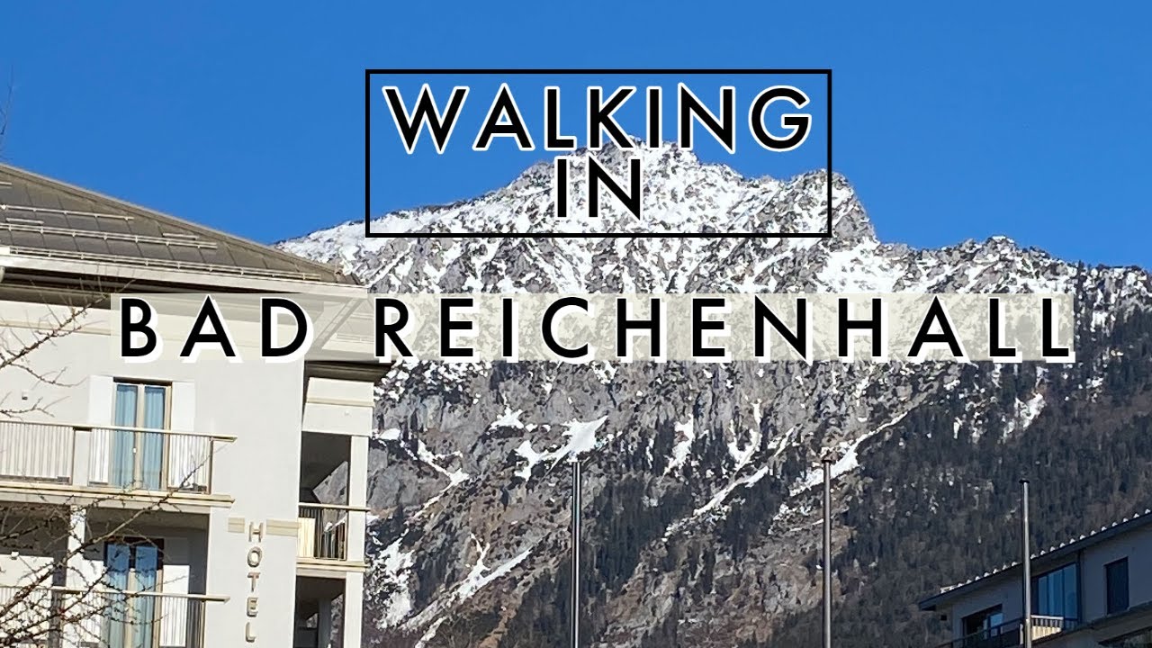 Walking in Bad Reichenhall and Kurgarten (November 2022)