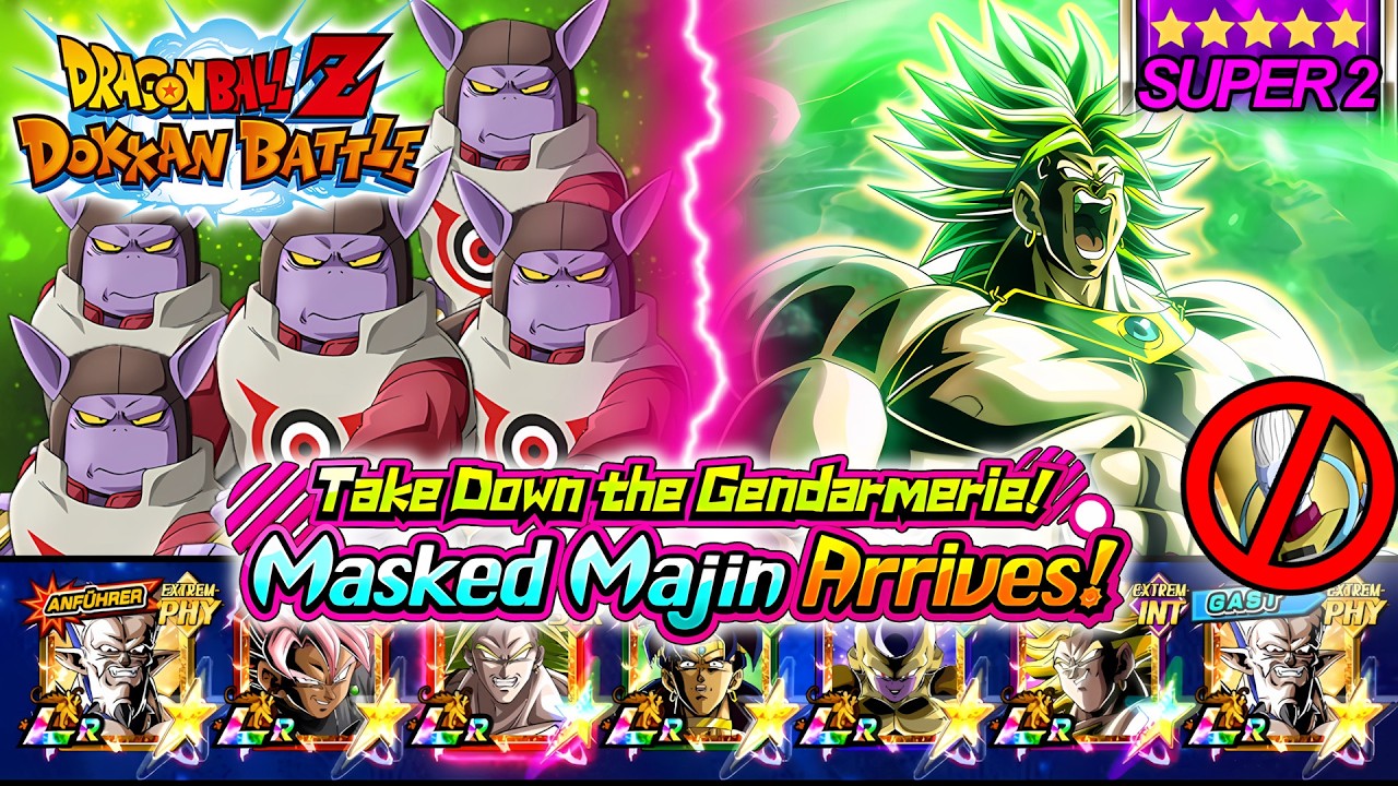 Level 1 Vs. All EXTREME Types - Take Down the Gendarmerie! • DBZ: Dokkan Battle (4K 60FPS)