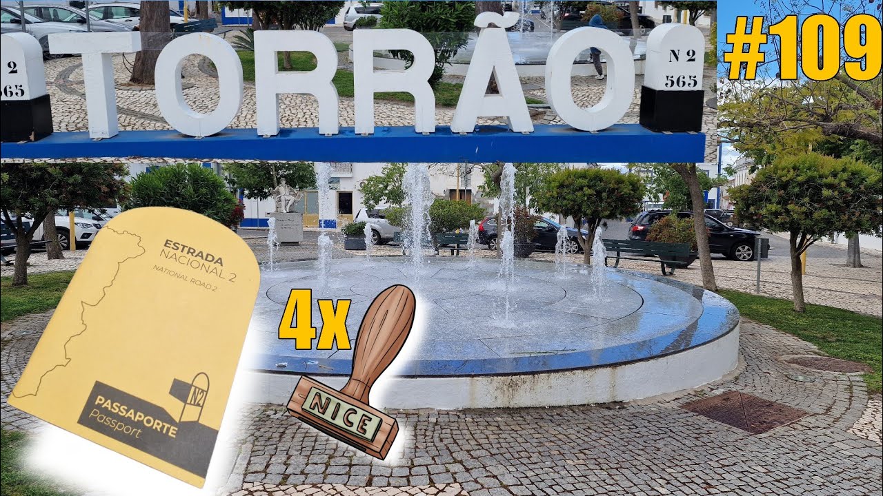 VANDAAG HEBBEN WE 4 STEMPELS GEHAALD ROUTE 66 PORTUGAL #109