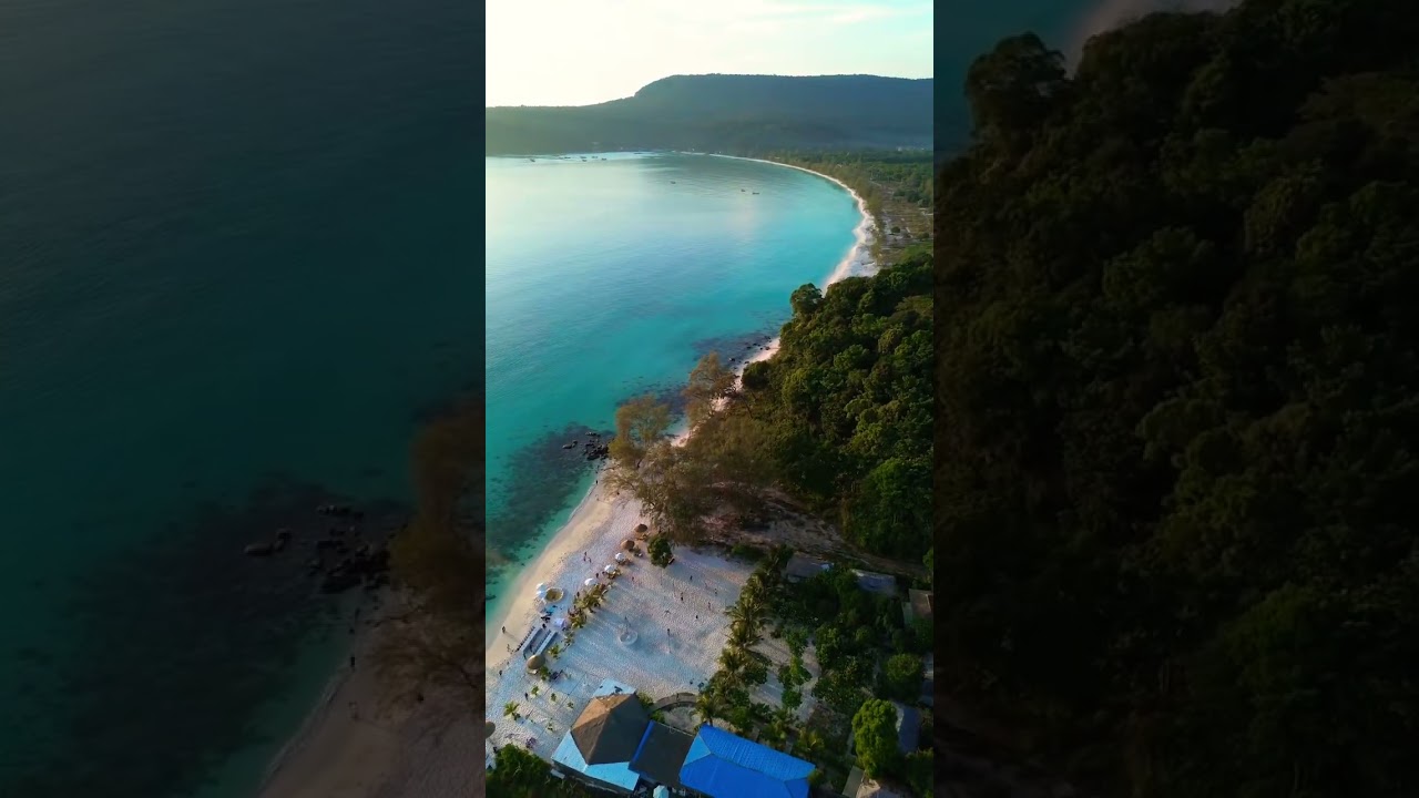 The most beautiful beach in Cambodia 
