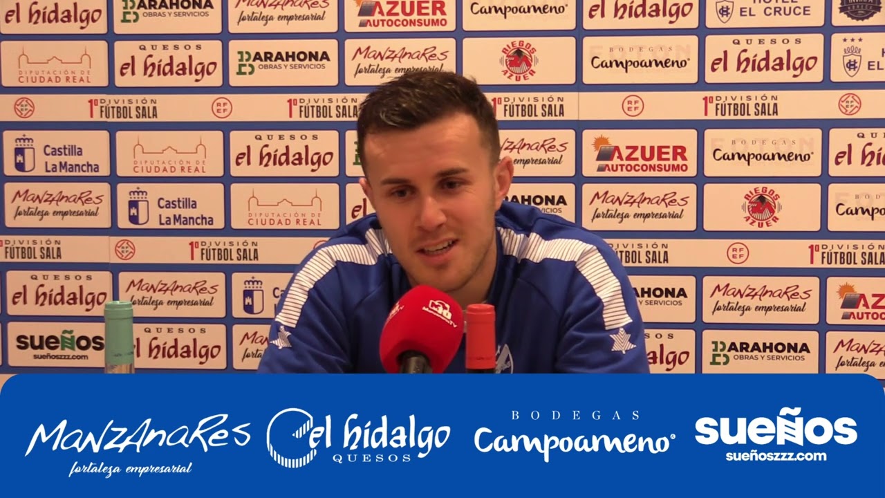 RUEDA DE PRENSA CON DANIEL | QUESOS EL HIDALGO MANZANARES FS - INTER MOVISTAR FS