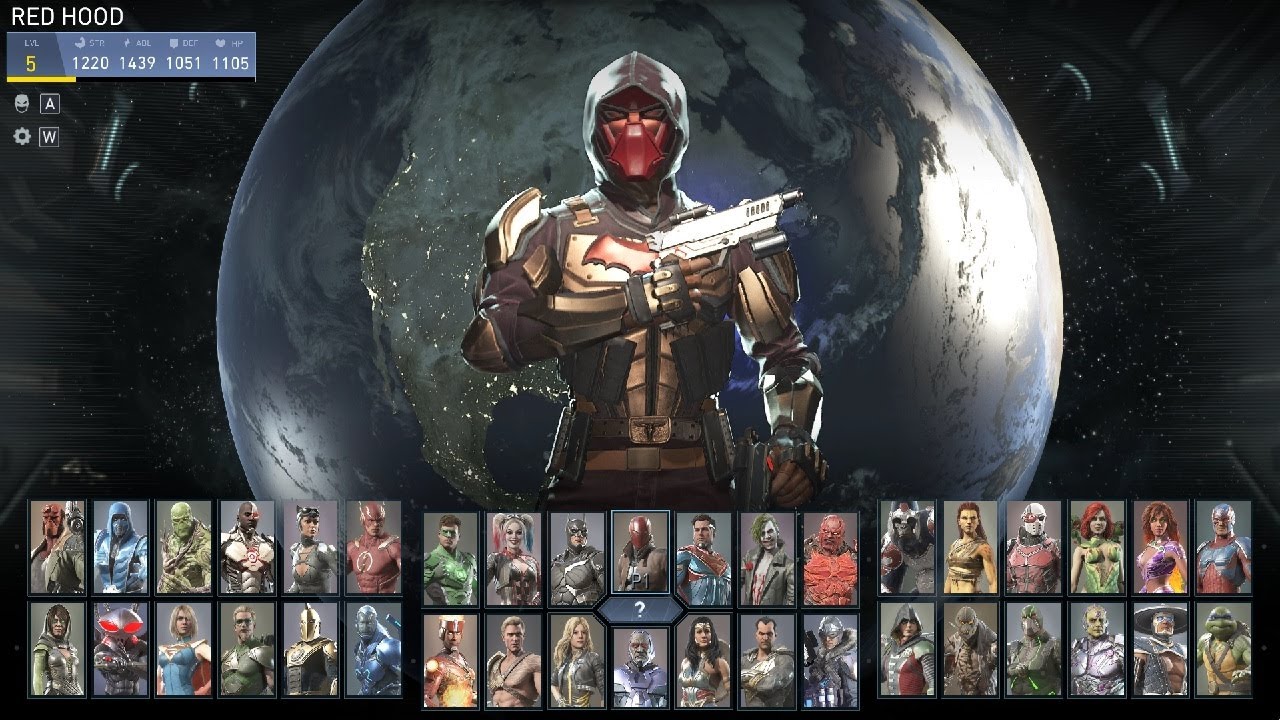 [Injustice 2] Gameplay - Battle Simulator / Red Hood