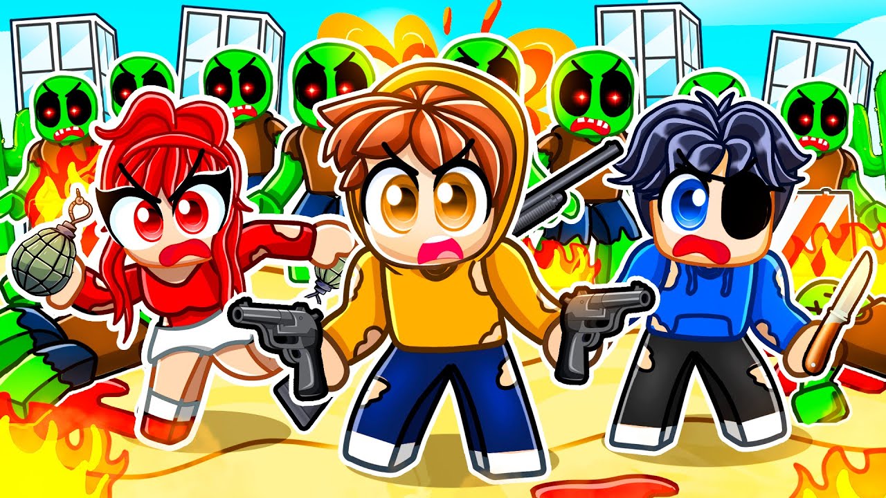 Создаём СЕМЬЮ ЗОМБИ-АПОКЛИПСИСА в Roblox!